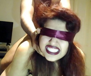 Blindfolded Wife Has Thimbleful..